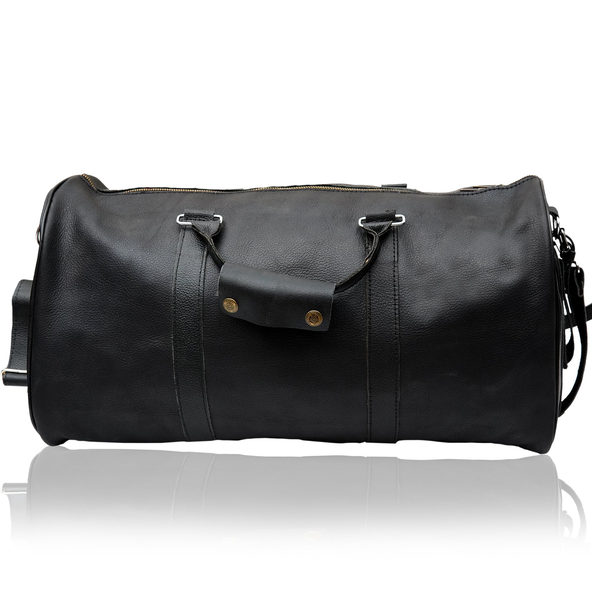 Leather Travel Bag Weekender Overnight Bag Leather Large Carry On Bag Travel Tote Duffel Bag for Men & Women