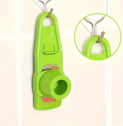 Green 1pc Mini Garlic Grinder Creative Garlic Press Kitchen Garlic Mash Manual Garlic Mashing Kitchen Gadgets Outdoor BBQ Small Tool