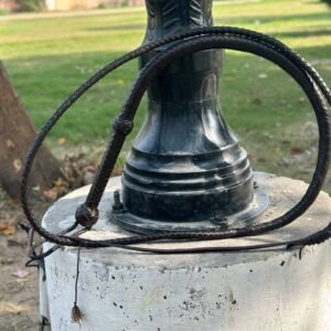 Handmade Leather Bullwhip Brown